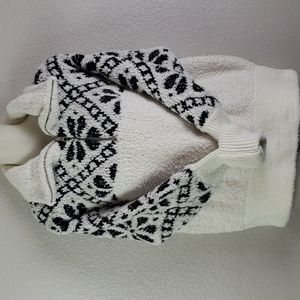 Anthropologie Pilcro | Women's Maia Cropped Pull-Over 1/4 Zip Sz M